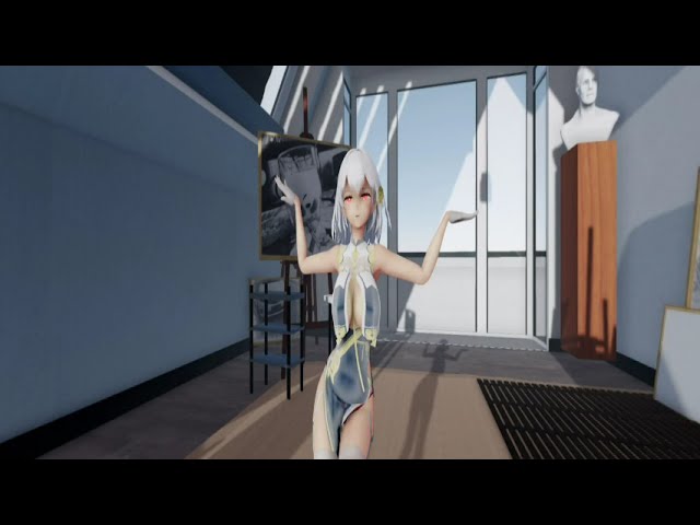 180 VR MMD - Boob slap in face 18 - sirius - everglow  adios