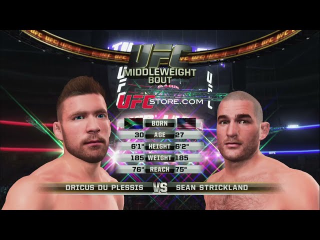 Dricus Du Plessis vs. Sean Strickland | Middleweight Fight UFC