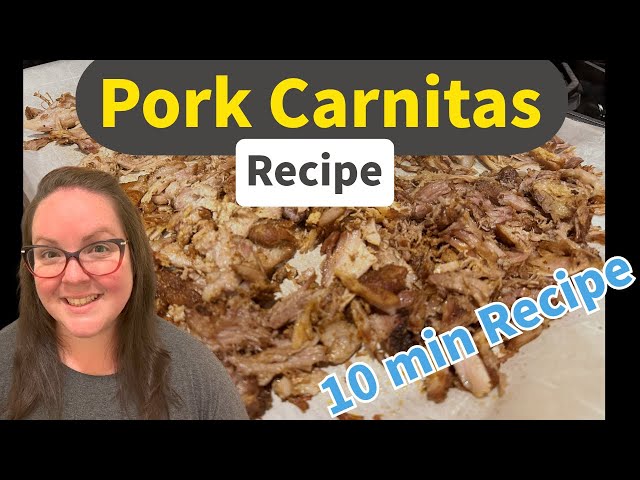 Pork Carnitas Recipe | Carnivore - Keto Recipes