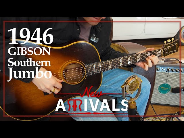 1946 Gibson Southern Jumbo, George Lowden Luthier Mastermade & MORE || New Arrivals #303