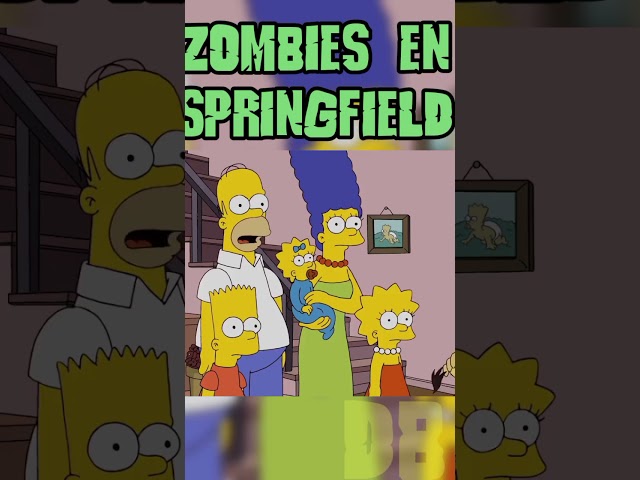 Zombies en springfield🧟🧌 | EDB #lossimpson #youtube #thesimpsons#shorts#humor #shortvideo#viralvideo