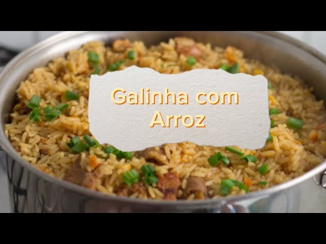 Galinha com Arroz ❤️