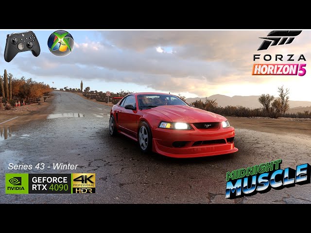 Forza Horizon 5  | Seasonal championship - Hustle and Muscle series 43 winter festival playlist