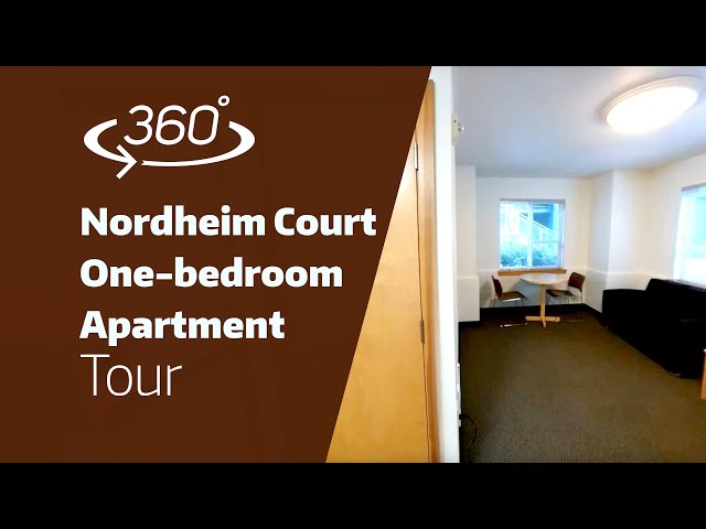 UW HFS | Nordheim Court One-bedroom Apartment 360° Tour