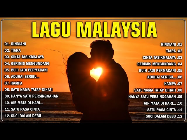 Lagu Malaysia terbaik rock slow 💌 Full album Nostalgia 90an 💥 Top Malaysia Album 2024