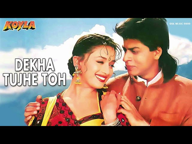 Dekha Tujhe Toh Song Koyla Shahrukh Khan ,Madhuri Dixit Kumar Sanu,Alka Yagnik  90's Songs