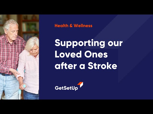 Supporting our Loved Ones after a Stroke, Classes designed for older adults.