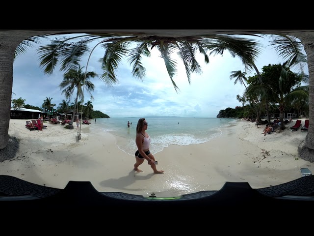 Koh Phangan - Leela Beach - Video - 2019 - 4K - VR - 360 4/5