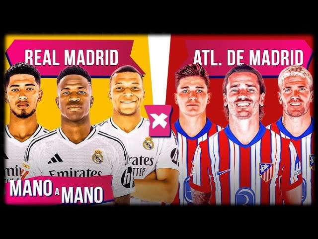 REAL MADRID vs ATLÉTICO de MADRID | LA LIGA EA SPORTS | EA SPORTS FC 25 - PS5 4K HDR