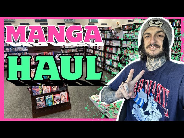 Manga Haul At A NEW Barnes And Noble!! Manga Shopping October 2023! 📚🛒