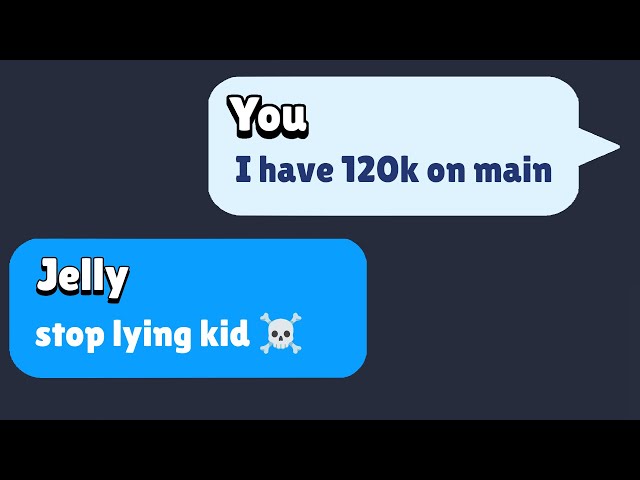 "I Have 120K"