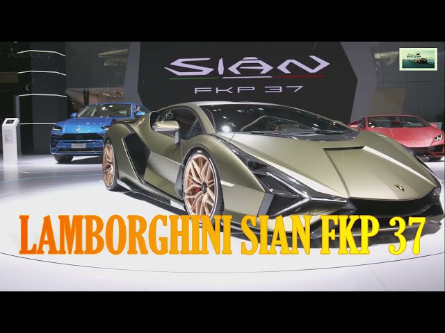 THE AMAZING ADVENTURE of THE LIGHTNING  - LAMBORGHINI SIAN FKP 37