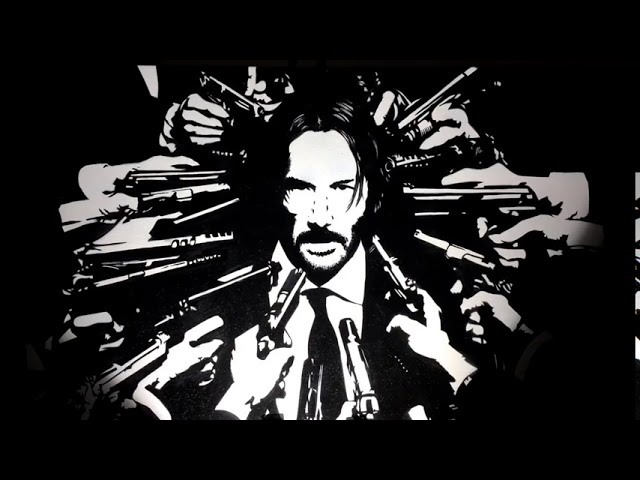 1/6 Scale John Wick stop motion animation film