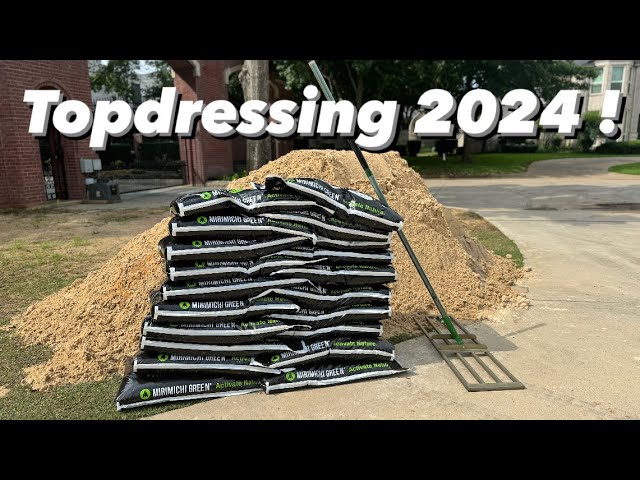 How To Level Your Lawn With Sand | Lawn Transformation 2024