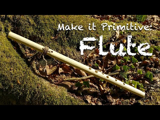 Primitive music 2: Making a DIY elderberry flute 🎵