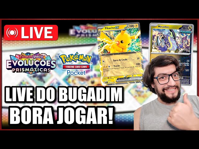 LIVE BUGADA - BORA TREINAR PRA UM TORNEIO NO POCKET E DEPOIS TESTAR DOIS DECKS INTERESSANTES NO LIVE