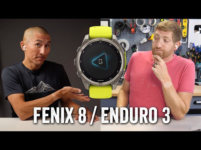 Garmin Fenix 8 and Enduro 3 // Let's Chat...