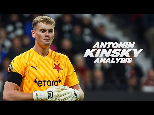 Antonín Kinský - Goalkeeper Talent | Best Saves & Reactions 2025ᴴᴰ