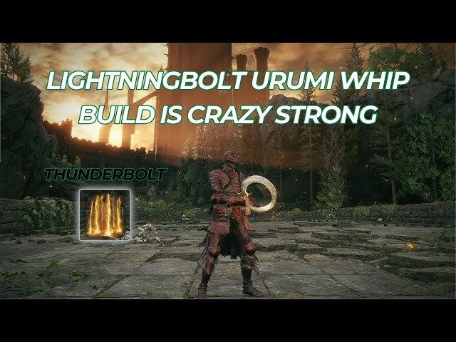 The Urumi Whip Build You NEED to Try! Lightningbolt + S-Tier Dex Scaling = OP Combo