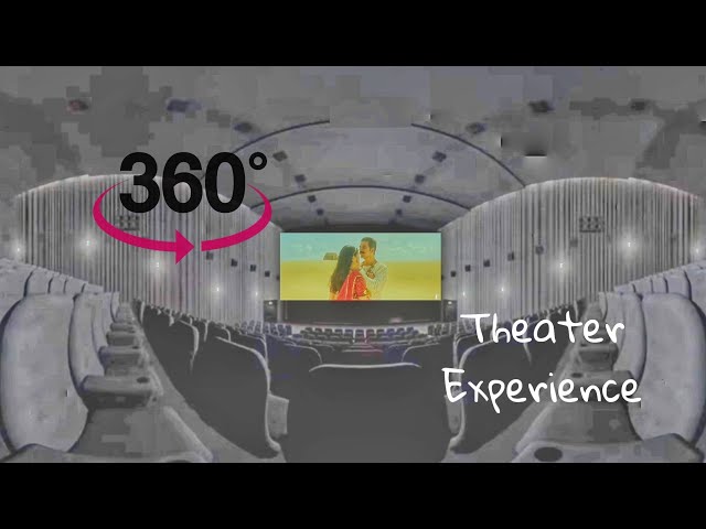 360° video | Prithviraj trailer Theater Experience Imagination || Kindly Use 🎧 Earphones