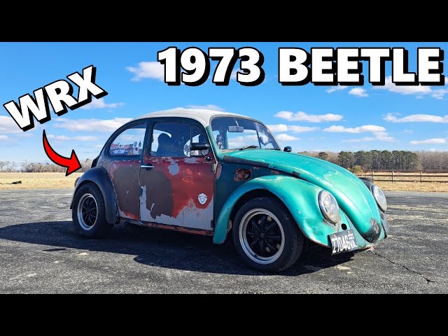 Subaru WRX Engine Swap In 1973 VW Beetle!