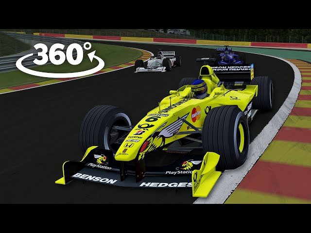 F1 360° Formula 2000 onboard view at spa francorchamps assetto corsa VR Experience