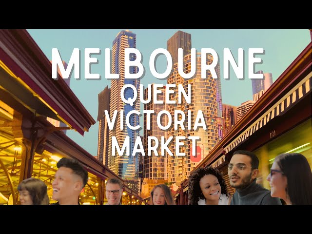 Queen Victoria Market Melbourne VLog Part 1 | 23 BEST Stores | Street Food, Cafes, Seafood, Shopping