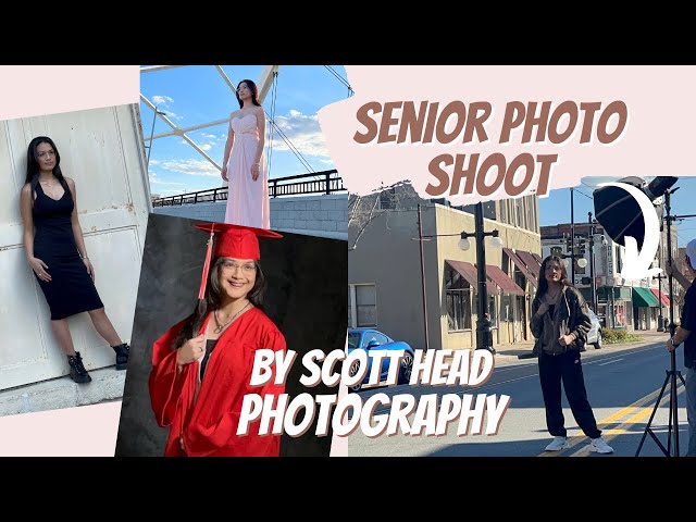 Senior Photo Shoot || By Scott Head Photography || Courtesy of Lindsay Hague Vlog 18