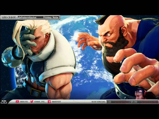 [4/11/16] Street Fighter V Stream: Alex, Zangief, and Ryu (Part 6)