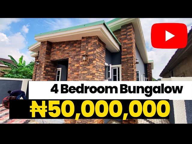 See this 4 Bedroom Bungalow at Harmony Estate Enugu | House For Sale in Enugu.