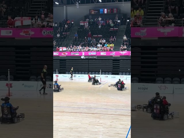 FIPFA 2023 Sydney World Cup Final: England 🏴󠁧󠁢󠁥󠁮󠁧󠁿 v France 🇫🇷 - American ref #powerchair #shorts