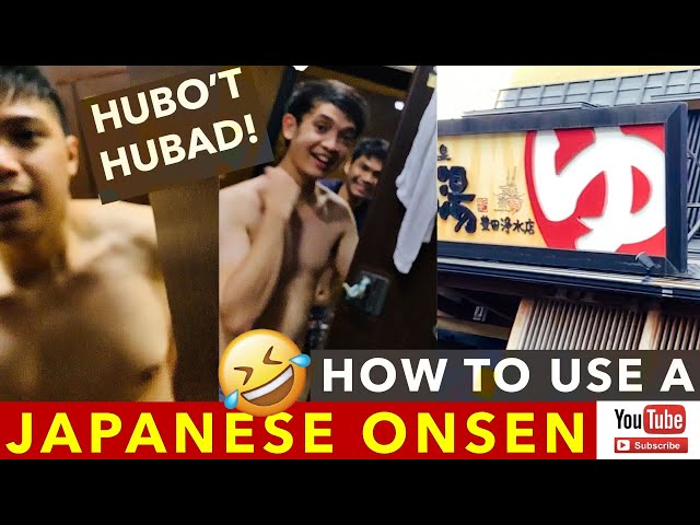 JAPANESE ONSEN EXPERIENCE, HOW TO USE A JAPANESE ONSEN IN JAPAN FILIPINO VLOGGER IN JAPAN #onsenboys