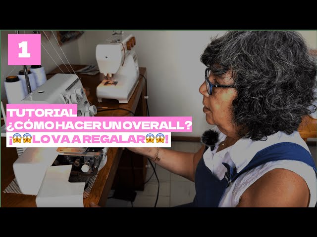 Tutorial: ¿Cómo hacer un overall o jumper? ¡VAMOS A REGALARLO!😱 checa la descripción para saber cómo