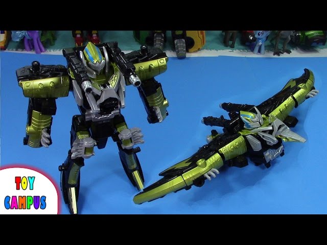 Ptera Charge Megazord Power Rangers Dino Charge | Morph Battle Dinosaur Mode | ToysReview ToyCampus