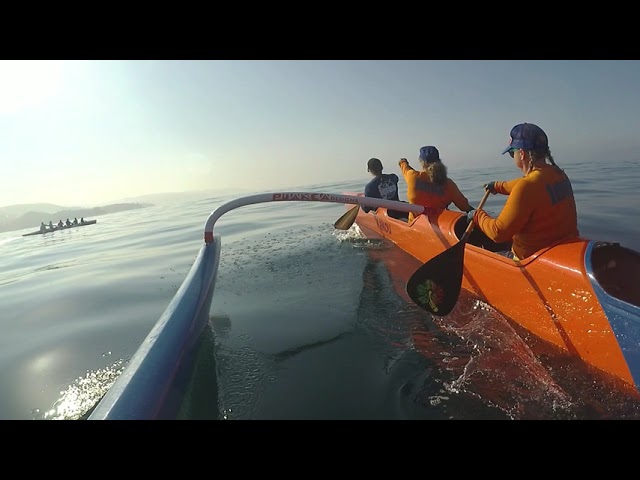 IMUA Outrigger paddle Newport Beach to Dana Point, California