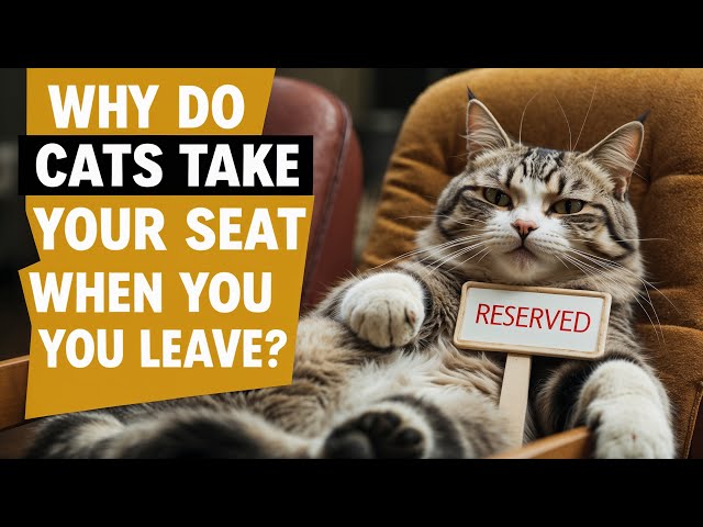 Why Do CATS TAKE YOUR SEAT? Cats Instincts and Traits