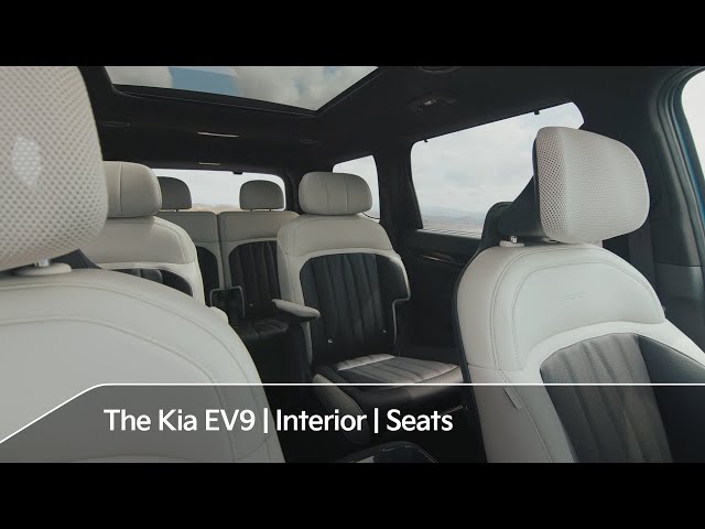 The Kia EV9 | Interior | Seats