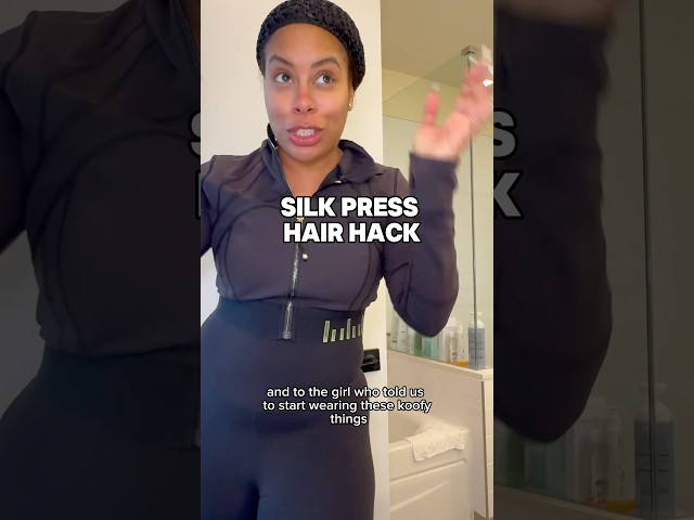 How do you maintain your silk press? #blackhair #haircare #silkpress #hairproblems #silkiness