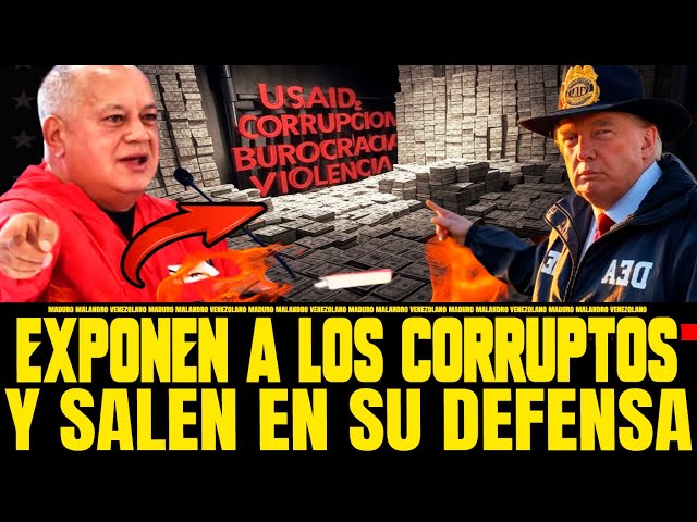 🔴ÚLTIMAS NOTICIAS! EXPONEN FLUJO DEL DINERO A LOS ZURDOPATAS Y DIOSDADO SALE EN SU DEFENSA