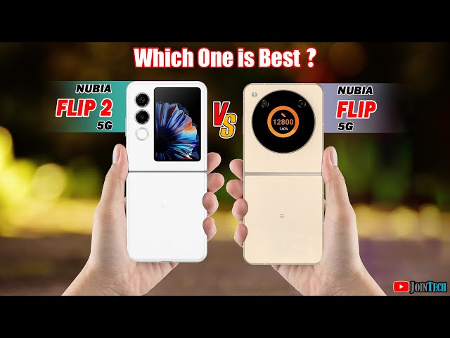 🔥 Duel High Tech!! Nubia Flip 2 Vs Nubia Flip Off in a Smartphone Showdown!