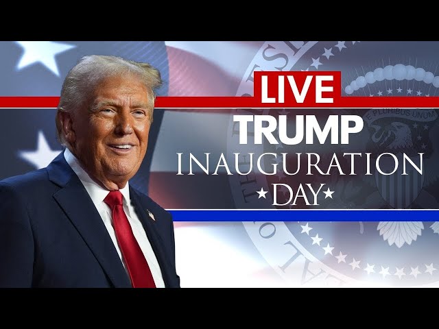 Trump Inauguration Day 2025 |  Live coverage from Washington D.C.