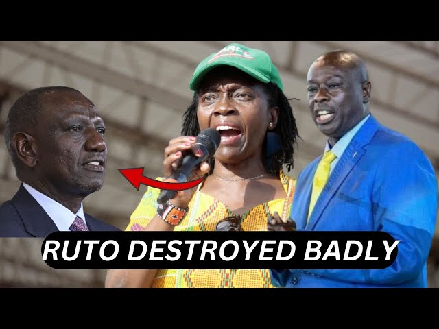 We are tired of your lies and conmanship! Martha Karua calls out Ruto as she praise Gachagua's party