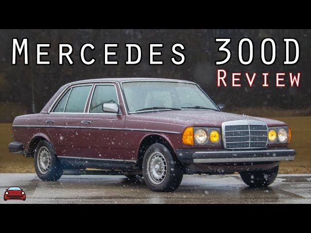 1985 Mercedes 300D Review - An Inline-5 Diesel Luxury Car!