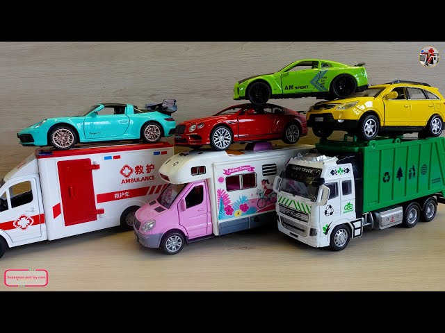 Box Full Of Model Cars-Mazda Mx5, Koenigesgg Jesko, Lamborghini Scv12, Byd Yang Wang U8,Toy car N820