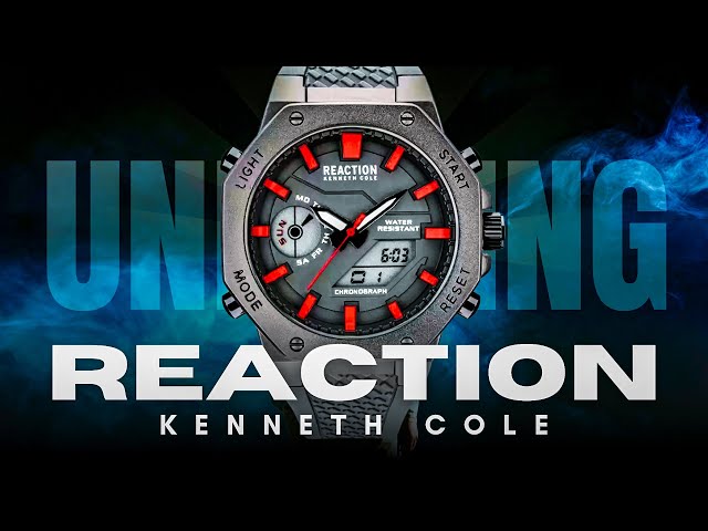 Kenneth Cole Reaction Zepp Digital Watch KRWGP2191702: Unboxing & First Impressions