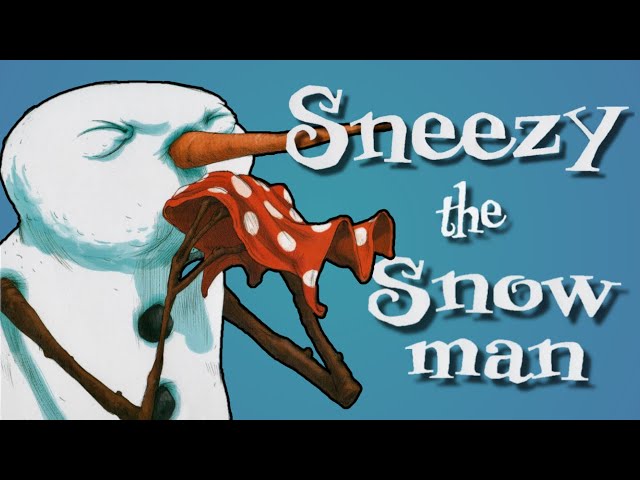 ☃️ Sneezy the Snowman 😂 Kids Book Winter Christmas Funny Silly Frosty Short Story Read Aloud