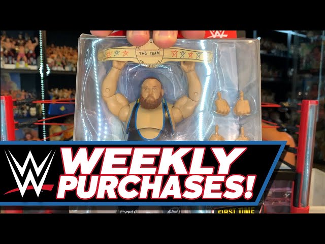 WEEKLY PURCHASES!! WWE Mattel Elites, Basics, Vintage WWF, Title Belts & MORE!