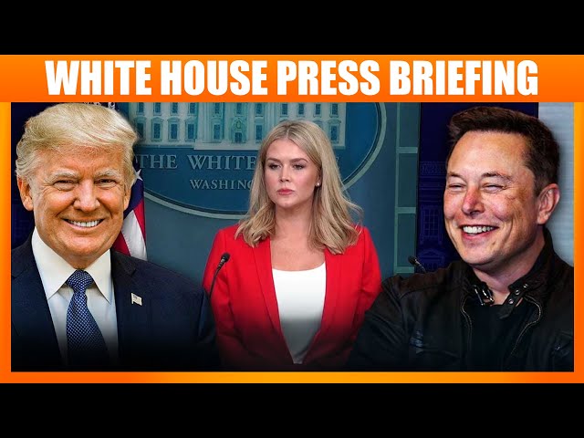 LIVE: White House Press Briefing | Karoline Leavitt | Trump | USA | DOGE | Elon Musk | America | FBI