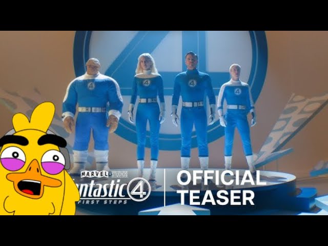 Fantastic Four: First Steps Trailer Reaction (Animated!)