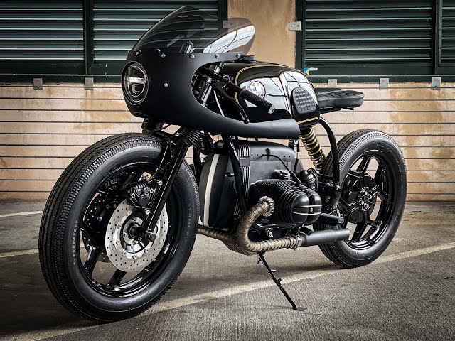 1987 BMW R100 CAFE RACER GETS DEMOED